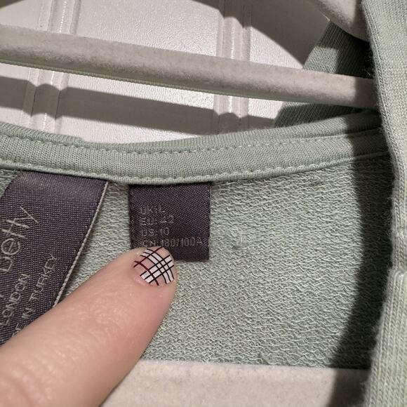 Sweaty Betty After Class Relaxed Hoody Mint Green Size 10 - Picture 6 of 8